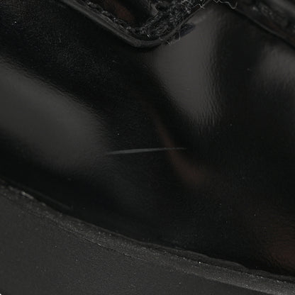 Prada Spazzolato Triangle 40mm Loafer Mules 37 Black 9 of 11