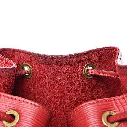 Louis Vuitton Epi Petit Noe Castillan Red 19 of 19