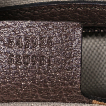 Gucci GG Supreme Monogram Web Small Ophidia Messenger Bag Brown 7 of 12