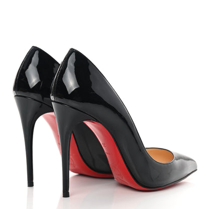 Christian Louboutin Patent Pigalle Follies 100 Pumps 35 Black 4 of 13