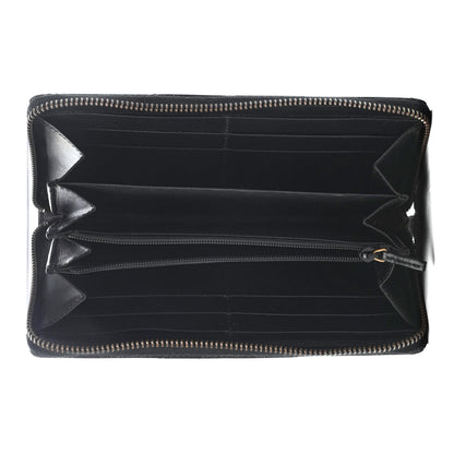 Gucci Calfskin Matelasse GG Marmont Zip Around Wallet Black 5 of 8
