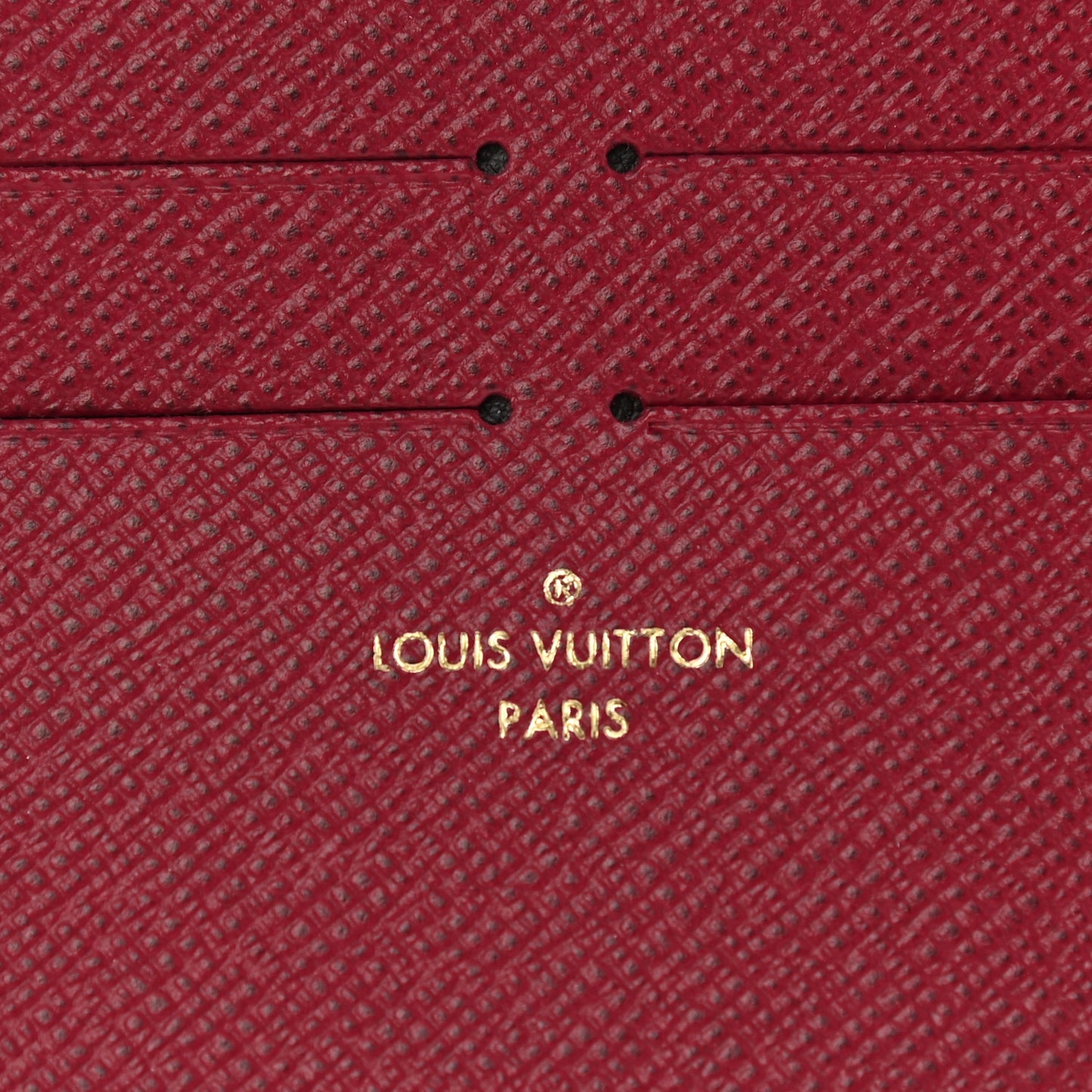 Calfskin Felicie Card Holder Insert Fuchsia