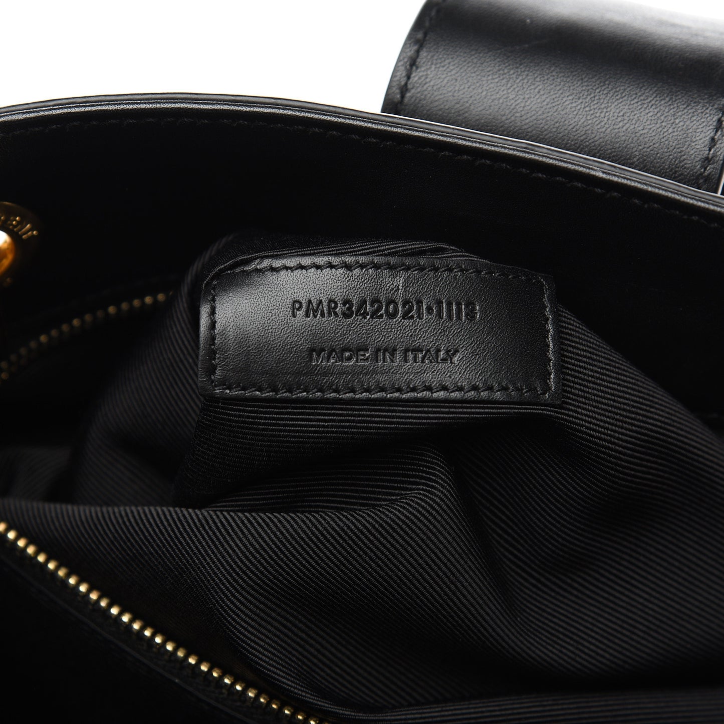 Calfskin Classic Monogram Shopping Bag Black