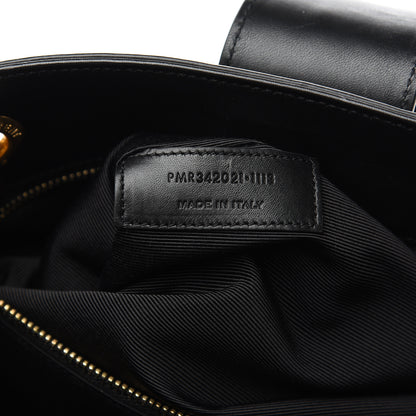 Saint Laurent Calfskin Classic Monogram Shopping Bag Black 5 of 13