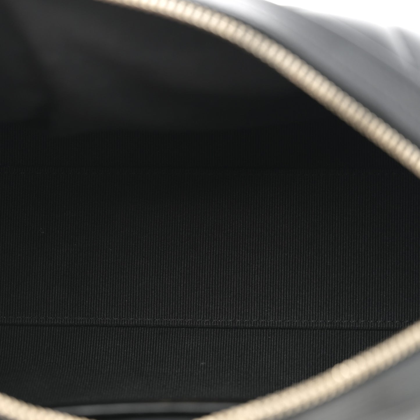 Lambskin Quilted Mini Bowling Bag Black