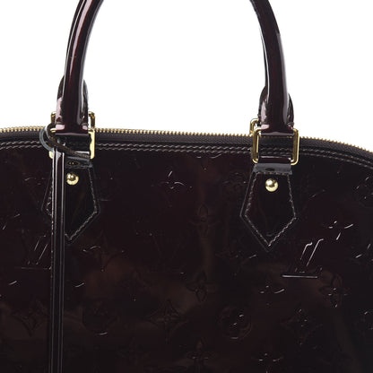 Louis Vuitton Vernis Alma MM Amarante 10 of 10