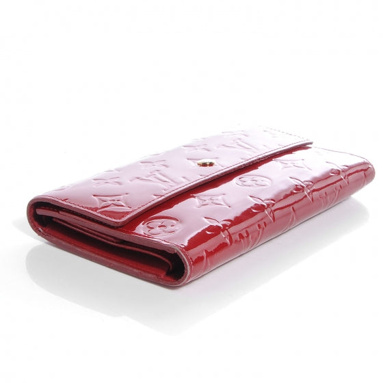 Vernis Porte Tresor International Wallet Pomme D'Amour