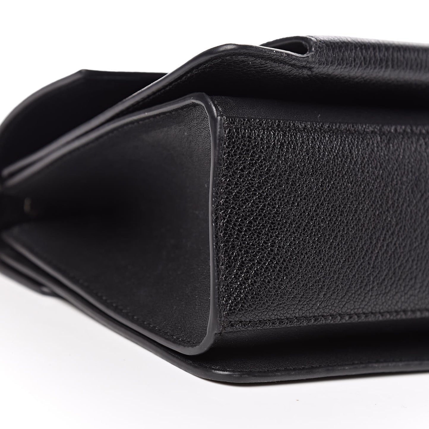 Goatskin Small GV3 Shoulder Bag Black