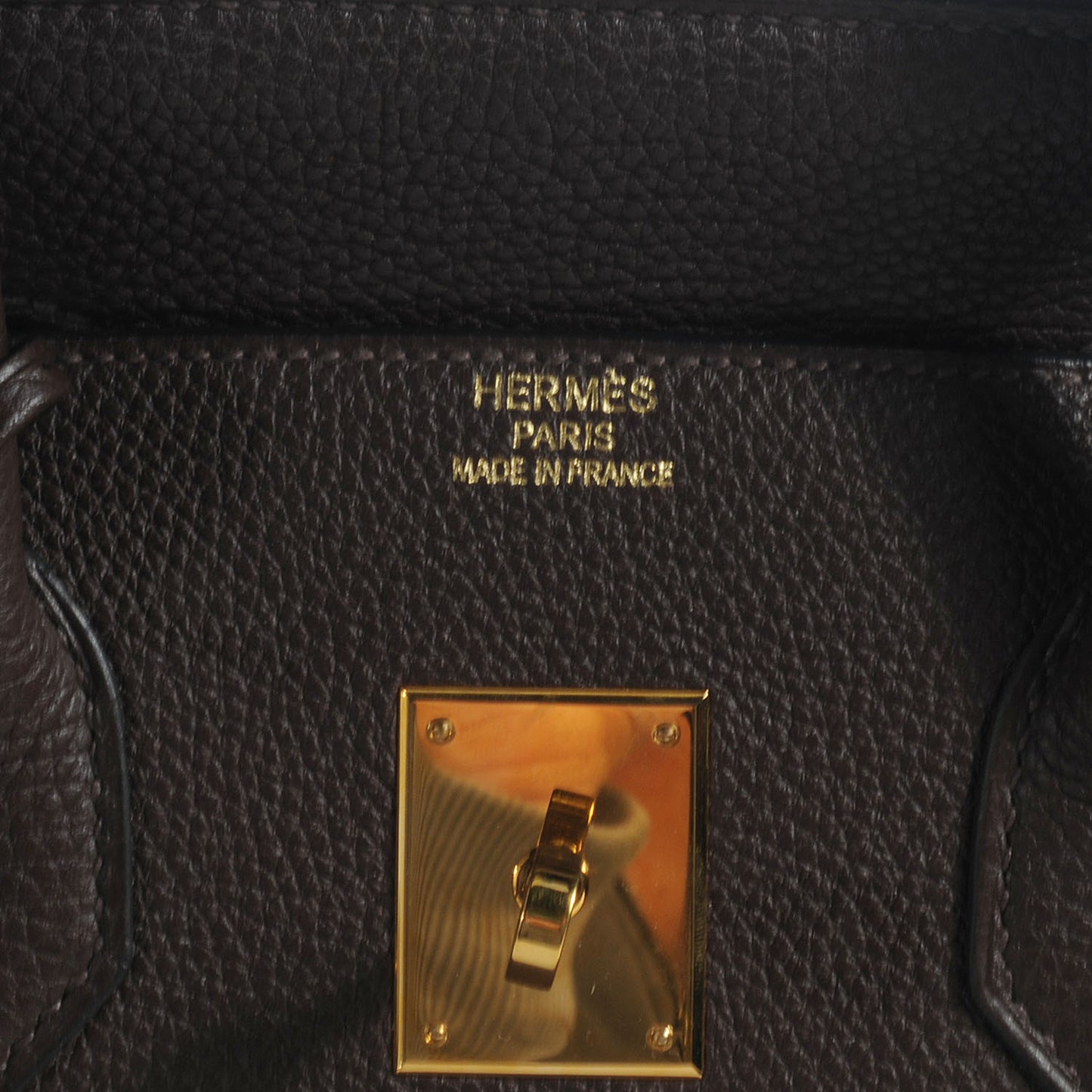Togo Birkin 35 Chocolate