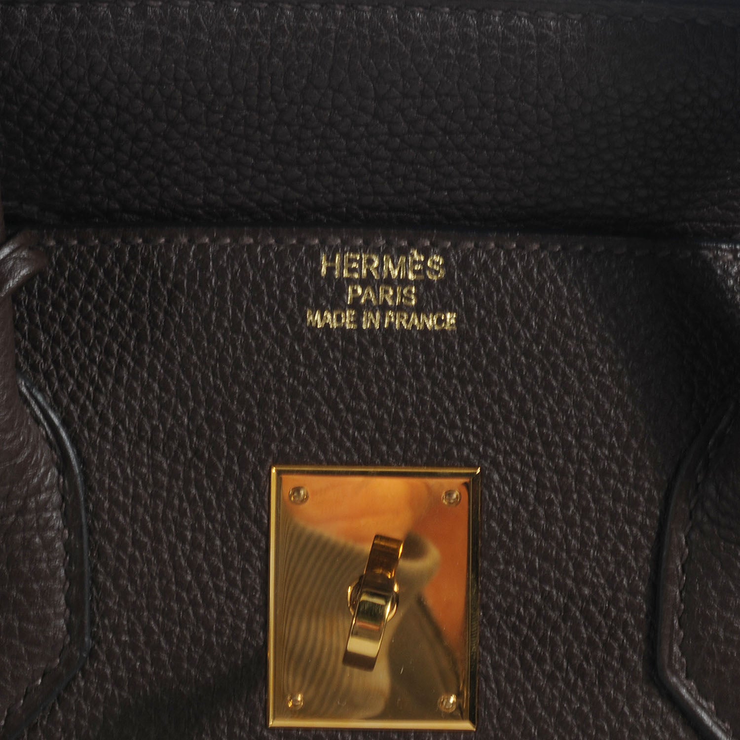 Hermes Togo Birkin 35 Chocolate 6 of 10