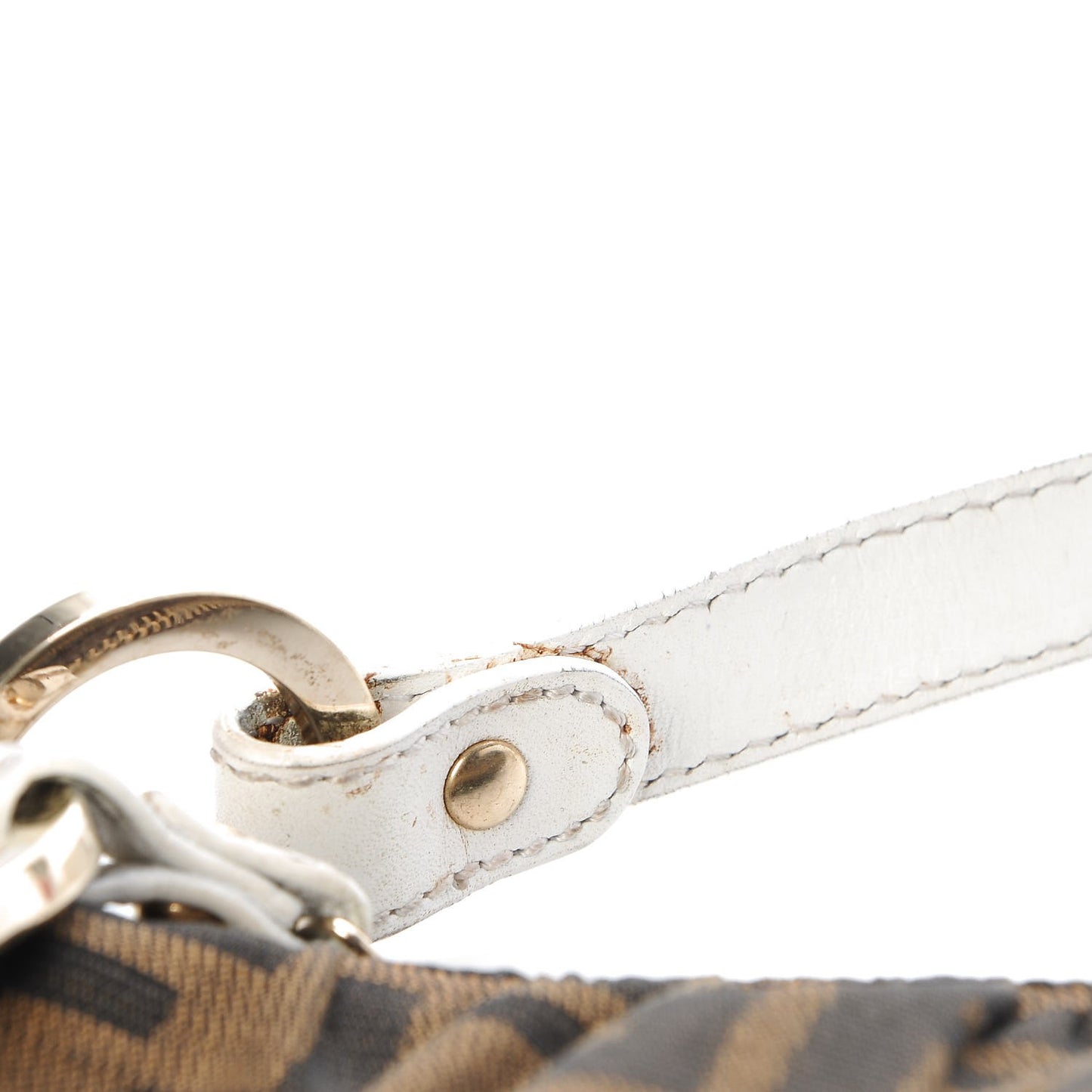 Zucca Mini Shoulder Bag Tobacco White