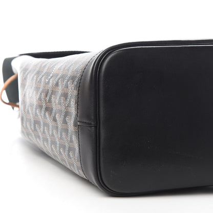 Goyard Goyardine Calfskin Alpin MM Backpack Black 8 of 9