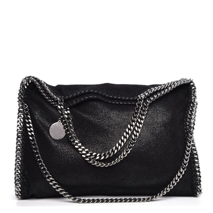 Stella McCartney Shaggy Deer Falabella Fold Over Tote Black 1 of 8