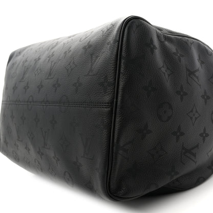 Louis Vuitton Calfskin Monogram Speedy P9 Bandouliere 40 Ultra Black 18 of 18