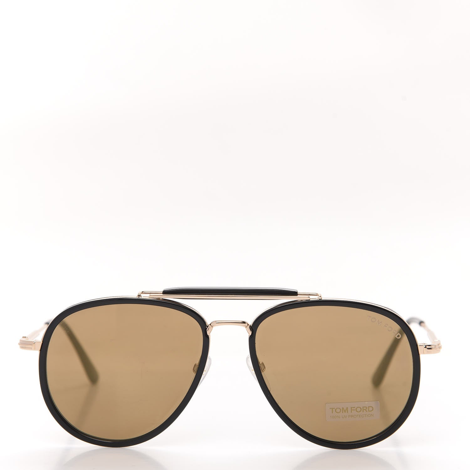 Tom Ford Tripp Sunglasses TF666 Black Gold 2 of 8