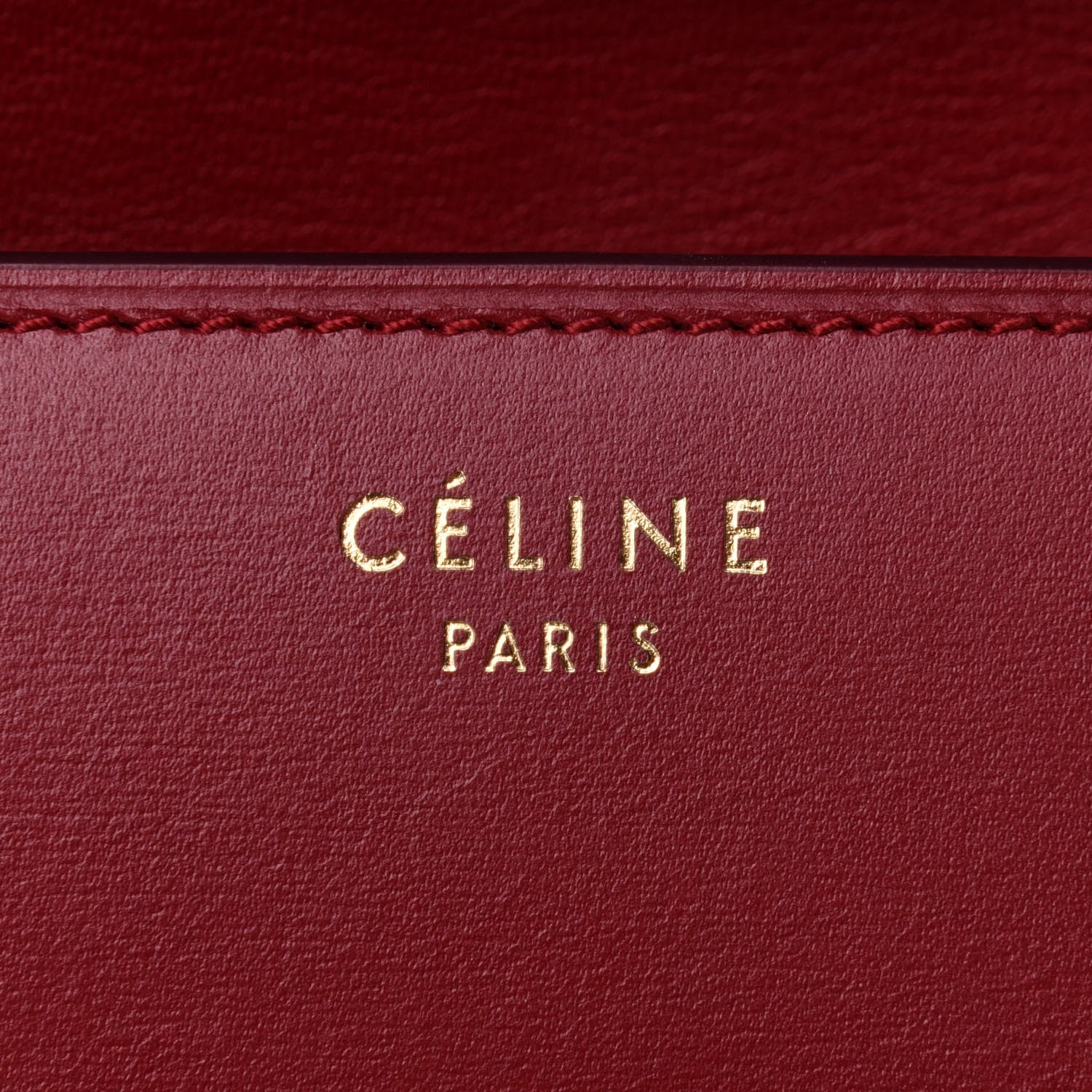 Celine Smooth Calfskin Small Classic Box Flap Bag Red 7 of 11