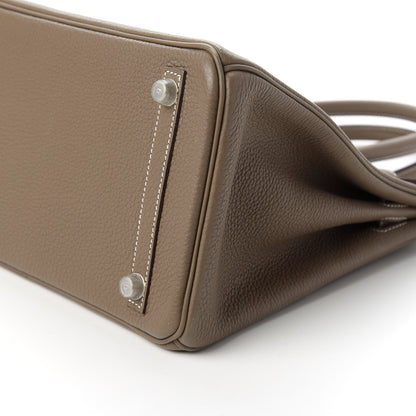 Hermes Togo Birkin 30 Etoupe 7 of 11