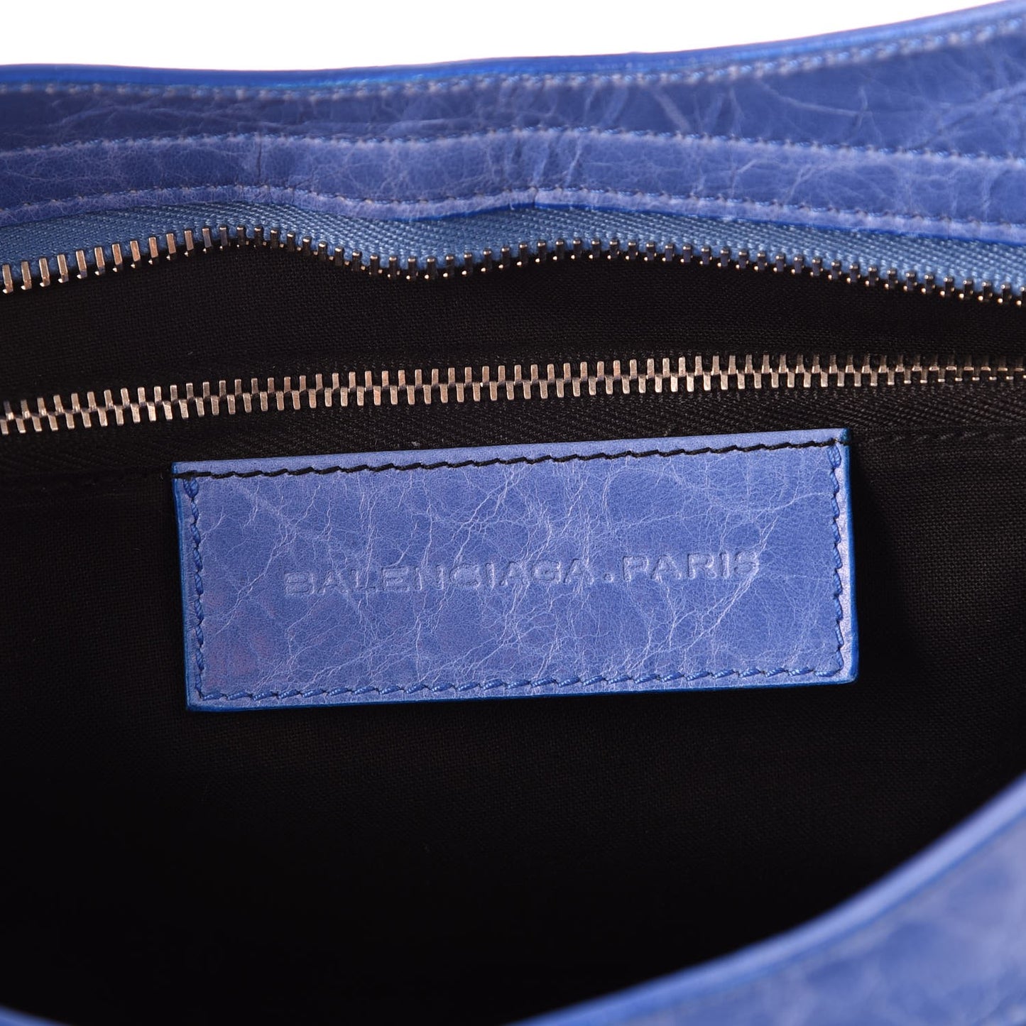 Chevre Pony Hair Classic Hardware City Bleuet
