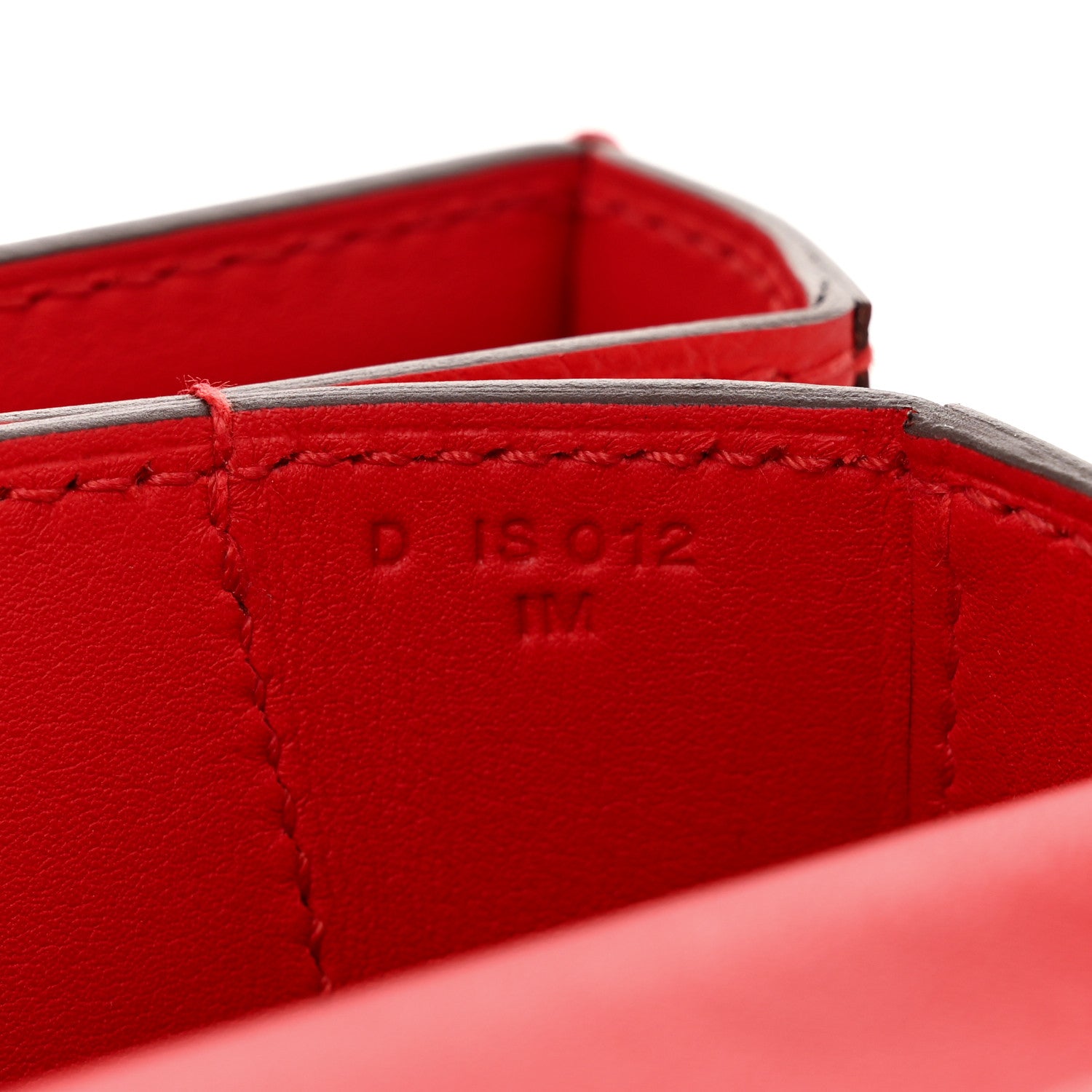Hermes Epsom Mosaique Au 24-21 Rouge De Coeur 7 of 11