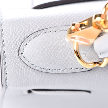 Hermes Epsom Kelly Sellier 28 Bleu Glacier 31 of 36