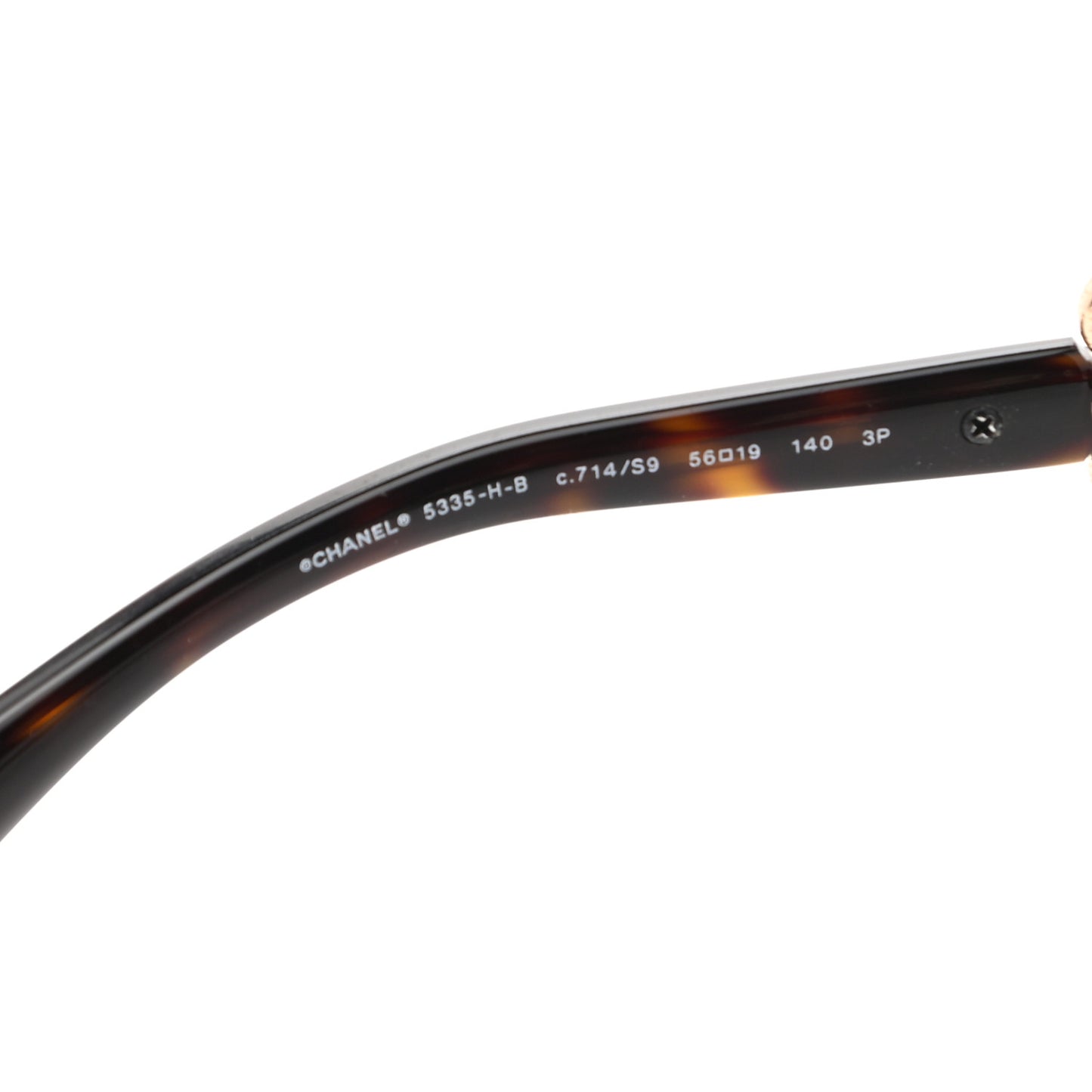 Pearl Crystal Bijoux Polarized Sunglasses 5335-H-B Tortoise