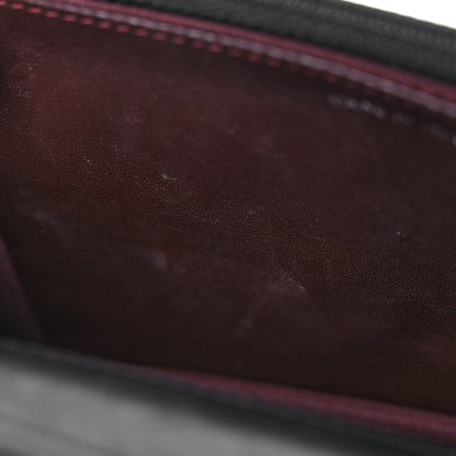 Chanel Lambskin Quilted Wallet On Chain WOC Black 12 of 16