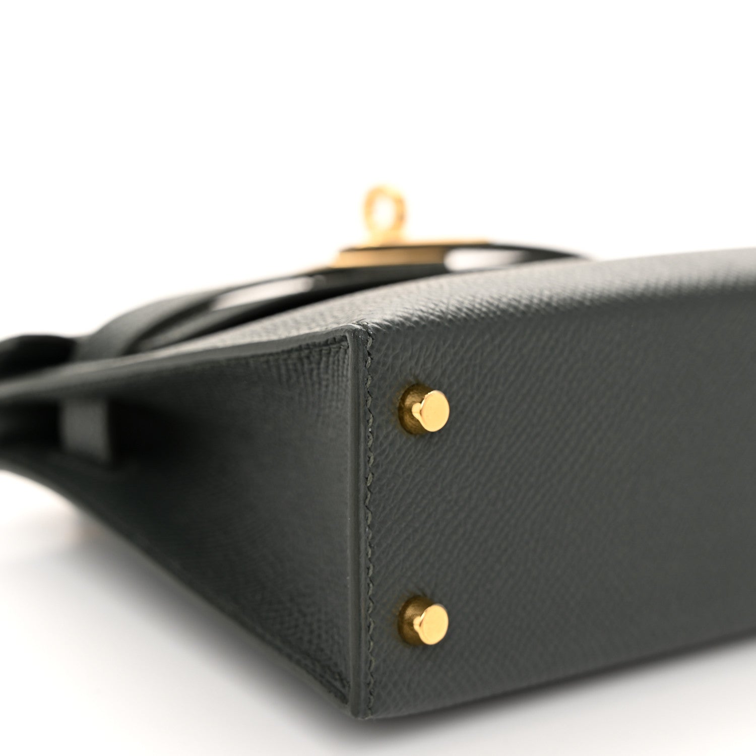 Hermes Epsom Mini Kelly Sellier 20 Vert Mangrove 8 of 10