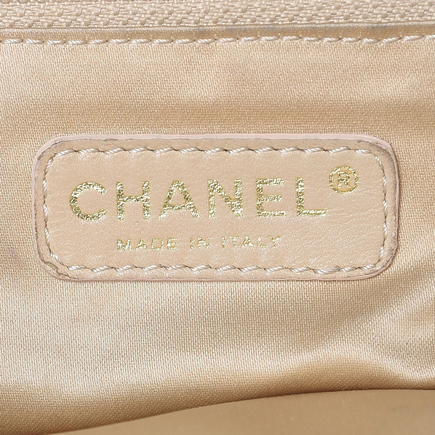 Lambskin Bubble Quilt Flap Bag Dark Beige