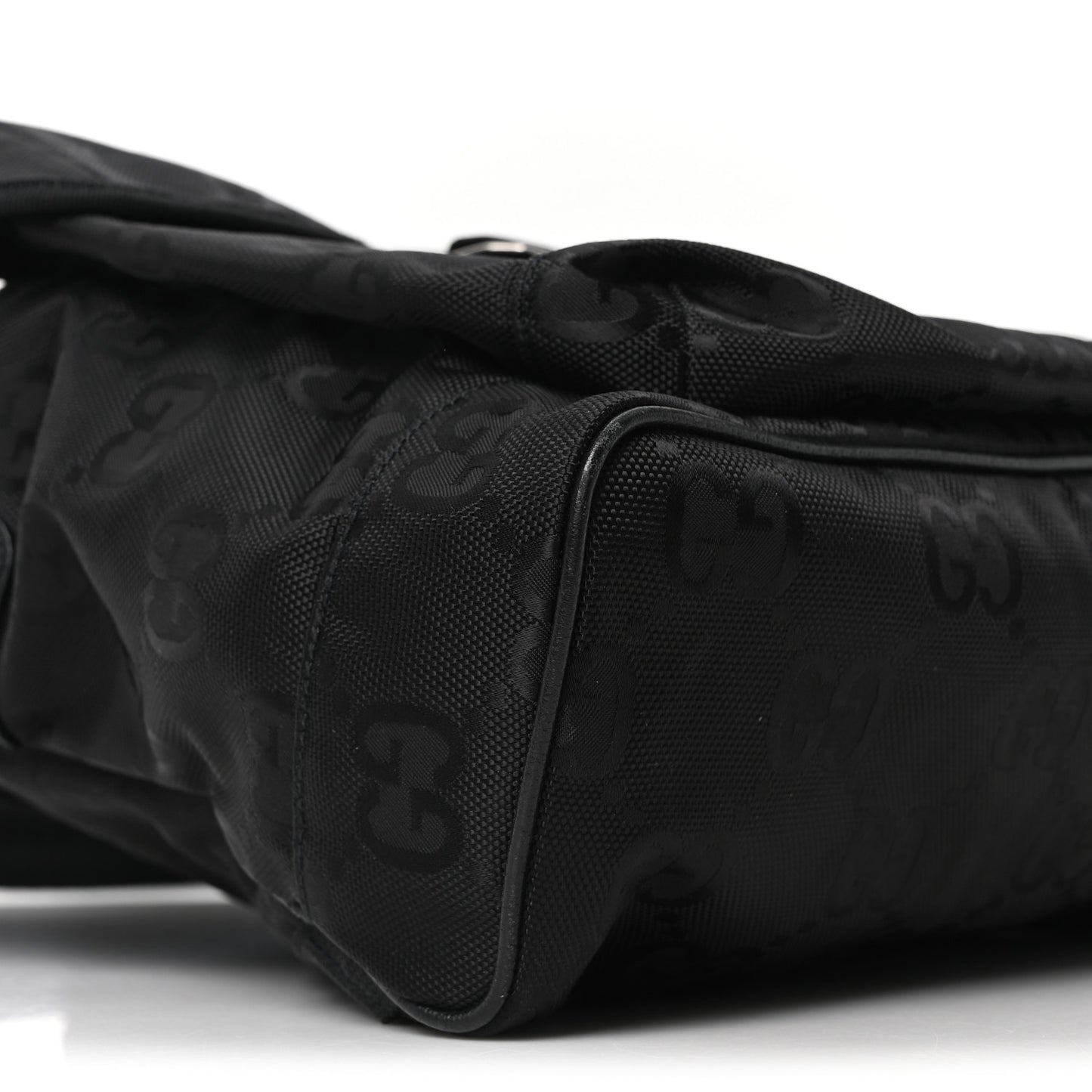 Econyl Nylon Monogram Off The Grid Backpack Black