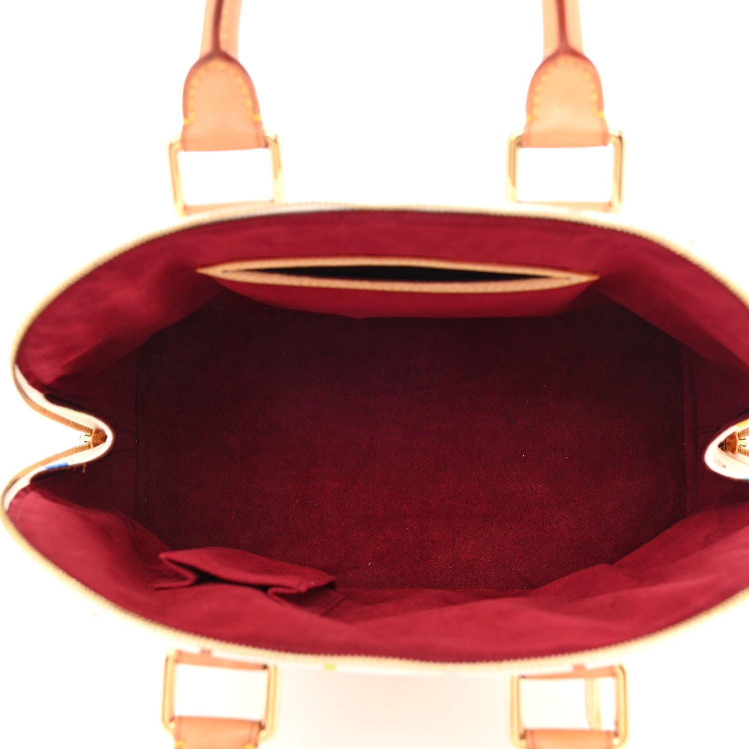 Louis Vuitton Monogram Multicolor Alma White 5 of 12