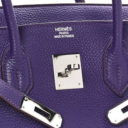 Hermes Togo Birkin 35 Iris 7 of 13