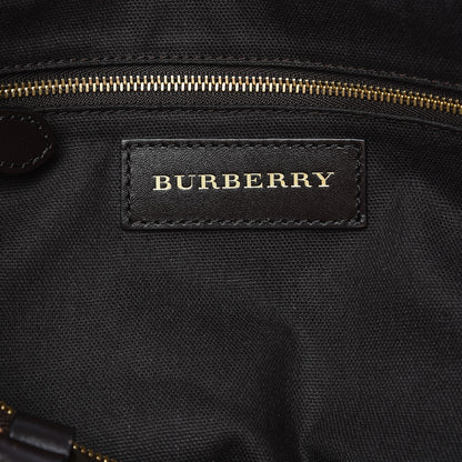 Burberry Haymarket Check Small Salisbury Tote Chocolate 6 of 13