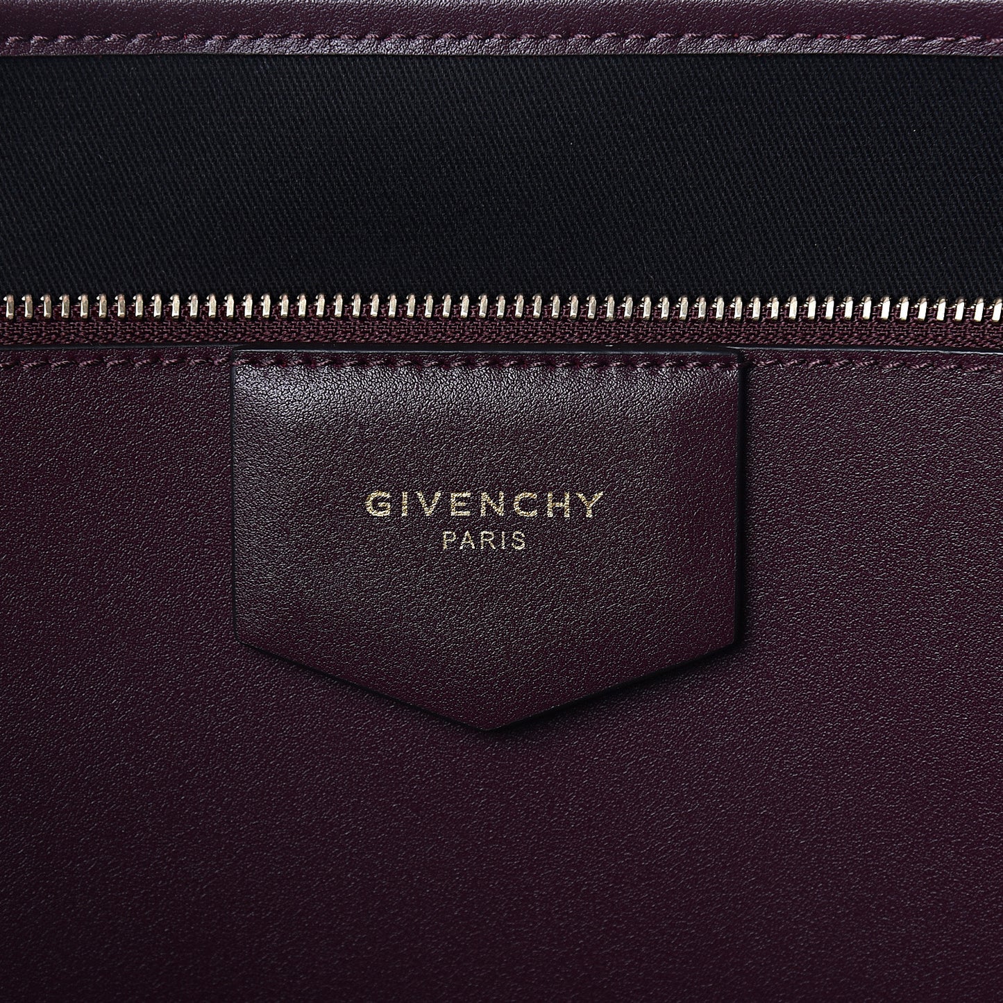 Canvas Large Bond Shopper Tote Aubergine