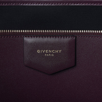Givenchy Canvas Large Bond Shopper Tote Aubergine 7 of 10