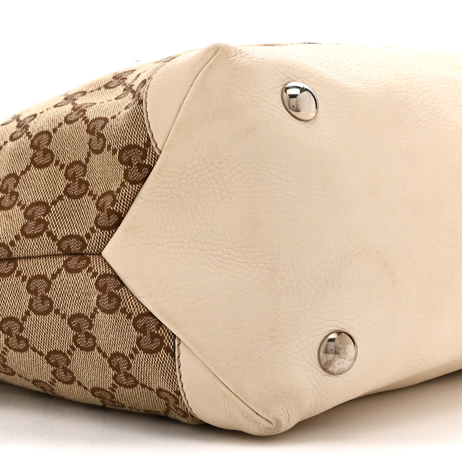 Gucci Monogram Web Sunset Tote Off White 10 of 16