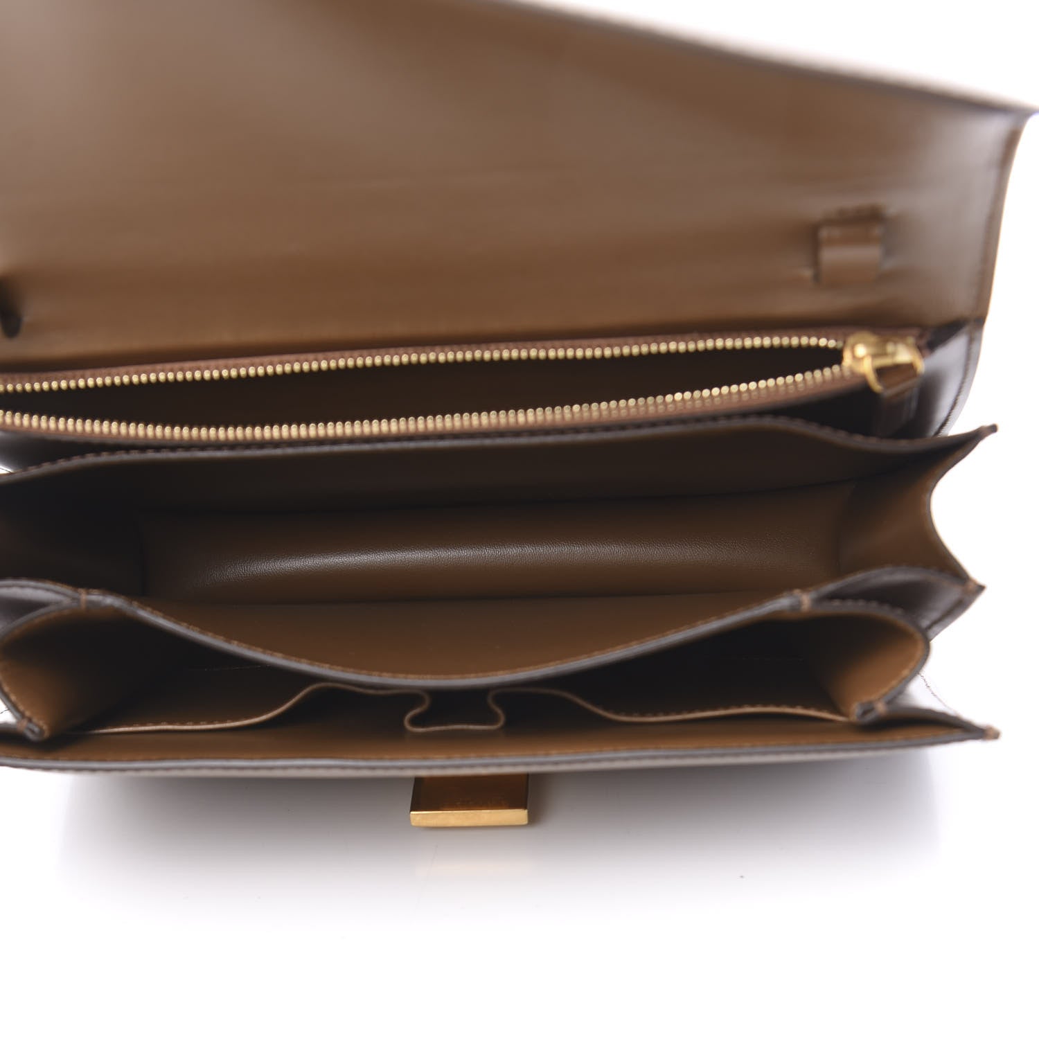 Celine Box Calfskin Medium Classic Box Flap Bag Camel 5 of 11