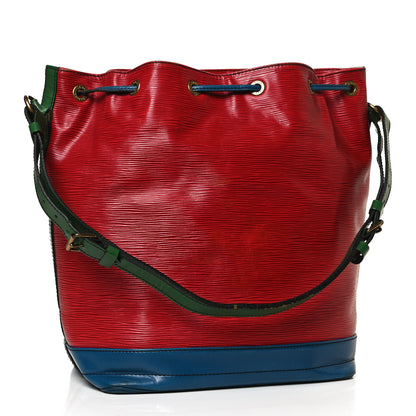 Louis Vuitton Epi Tri-Color Noe Castillan Red Toledo Borneo 2 of 14