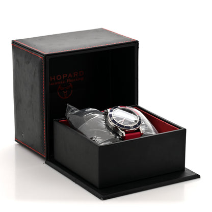 Chopard Stainless Steel Rubber 5 Diamond 40mm Happy Ocean Automatic Watch Blue 5 of 5