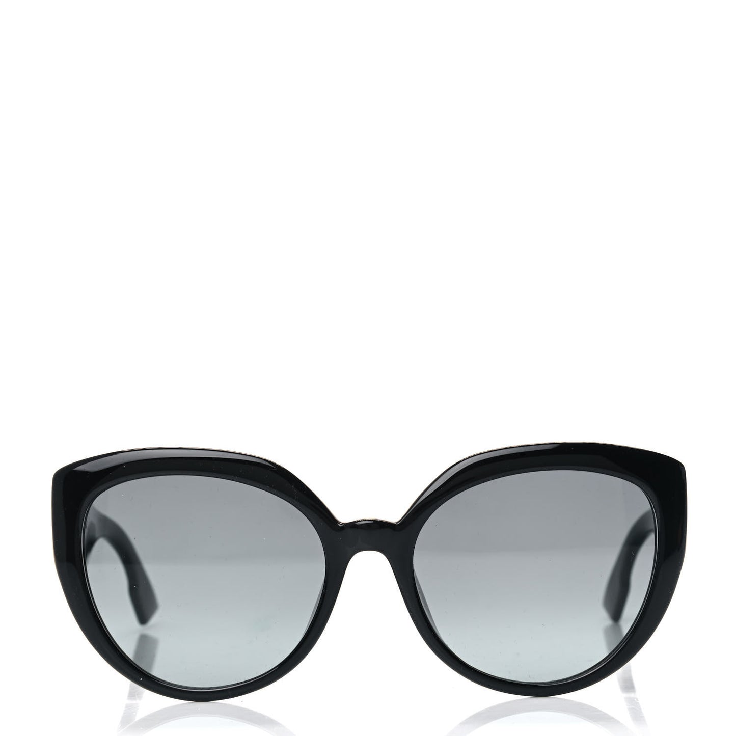Acetate DDior Cat Eye Sunglasses Black