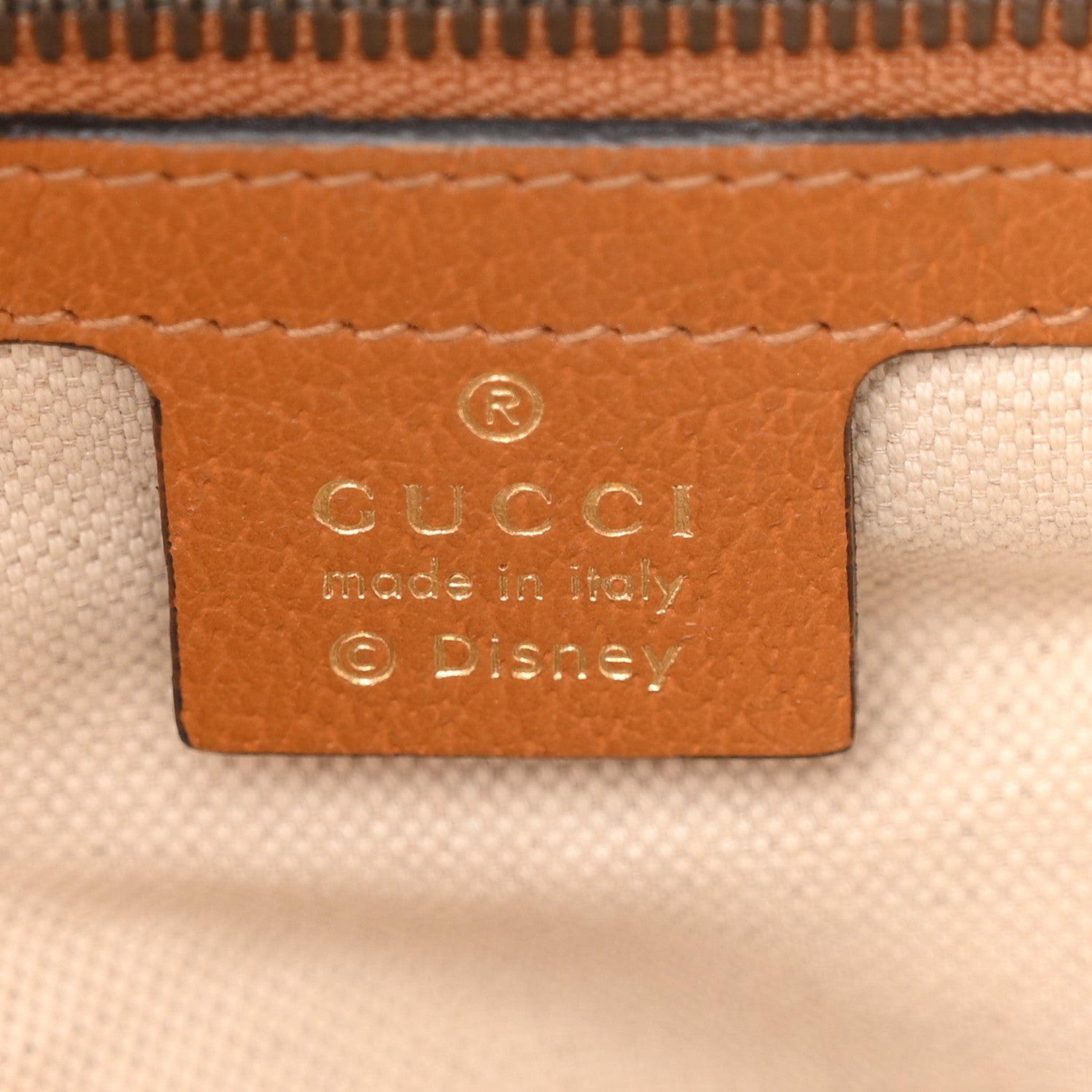 Gucci X DISNEY Mini Vintage GG Supreme Monogram Mickey Mouse Small Dome Backpack Beige Vintage Sun Oil Beige Vintage Sun Oil 6 of 11