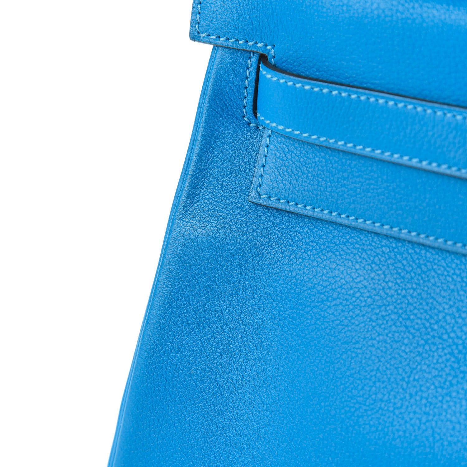 Hermes Evercolor Kelly Retourne 28 Bleu Hydra 12 of 14