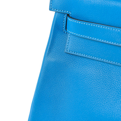 Hermes Evercolor Kelly Retourne 28 Bleu Hydra 12 of 14