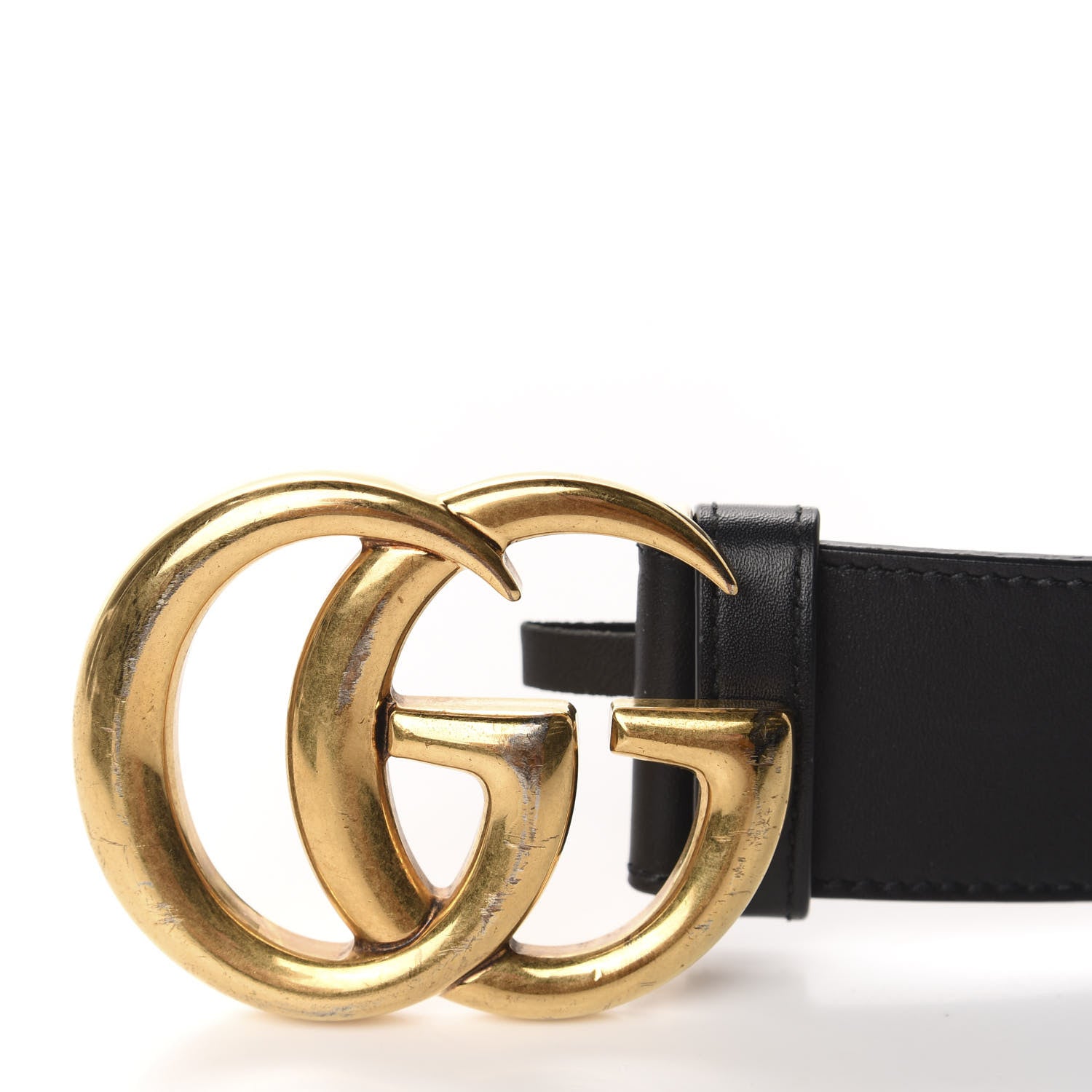 Gucci Calfskin Double G 40mm Belt 100 40 Black 6 of 6