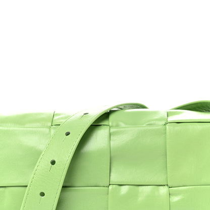 Bottega Veneta Paper Calfskin Intrecciato Cassette Belt Bag Pistachio 8 of 10