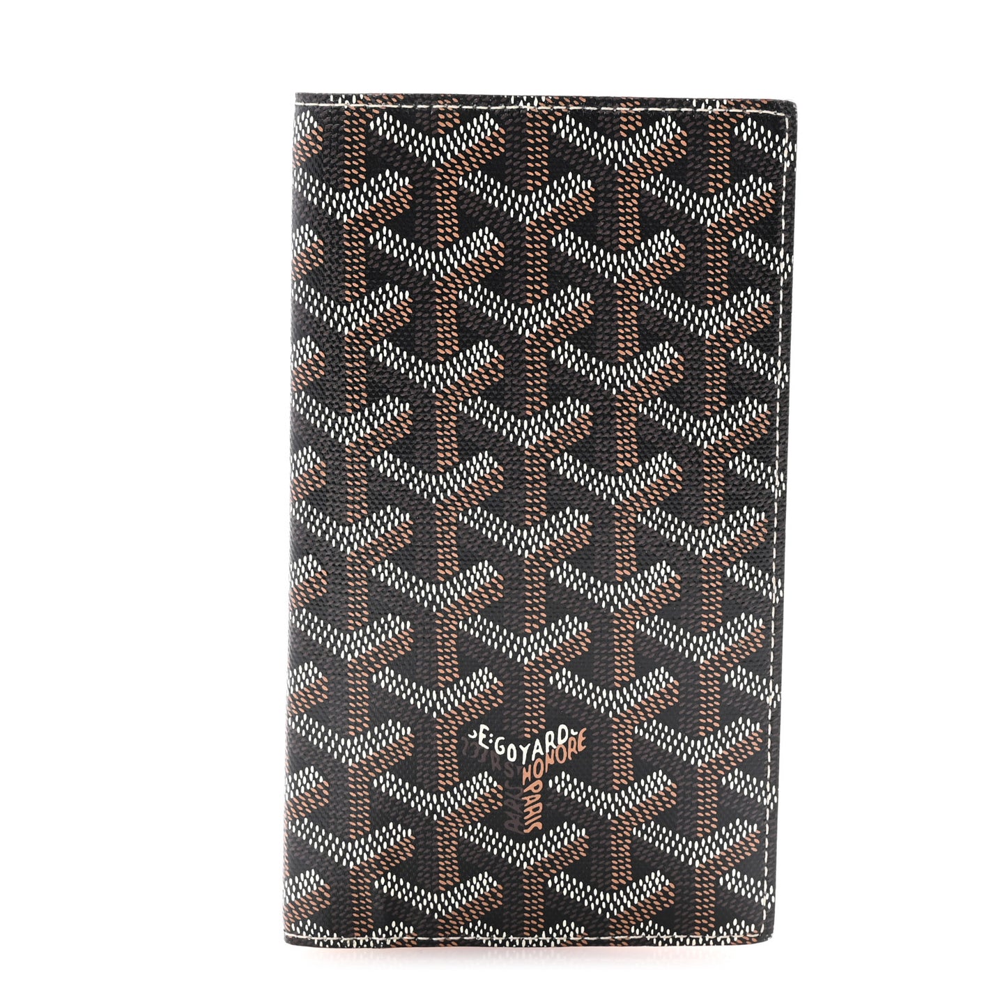 Goyardine Saint Roch Wallet Black Gold