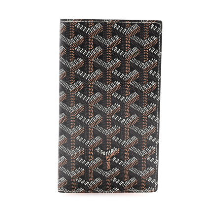 Goyard Goyardine Saint Roch Wallet Black Gold 1 of 6