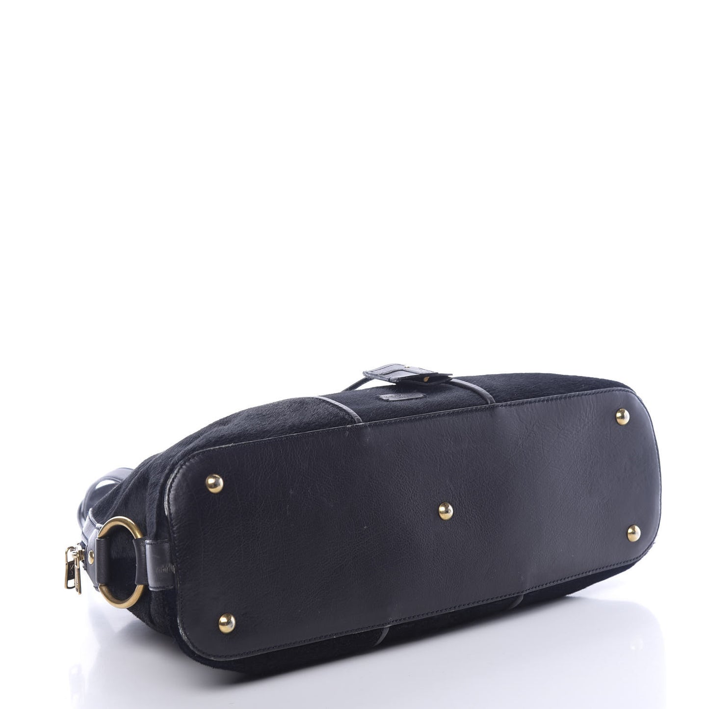 Calf Hair Large Muse Black