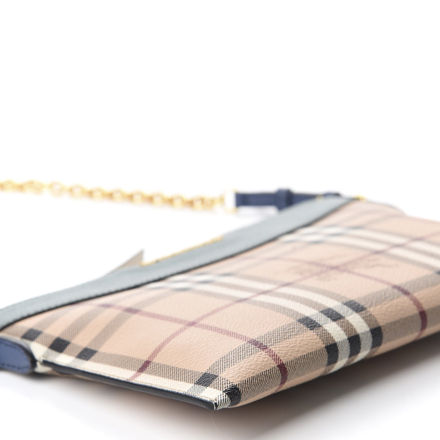 Haymarket Check Derby Peyton Crossbody Clutch Bag Eucalyptus Green