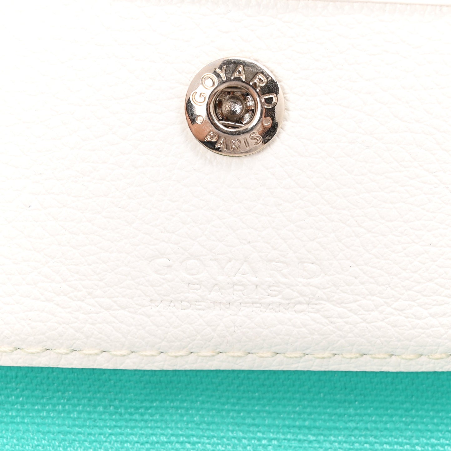 Goyardine Saint Louis Claire Voie GM White Opaline