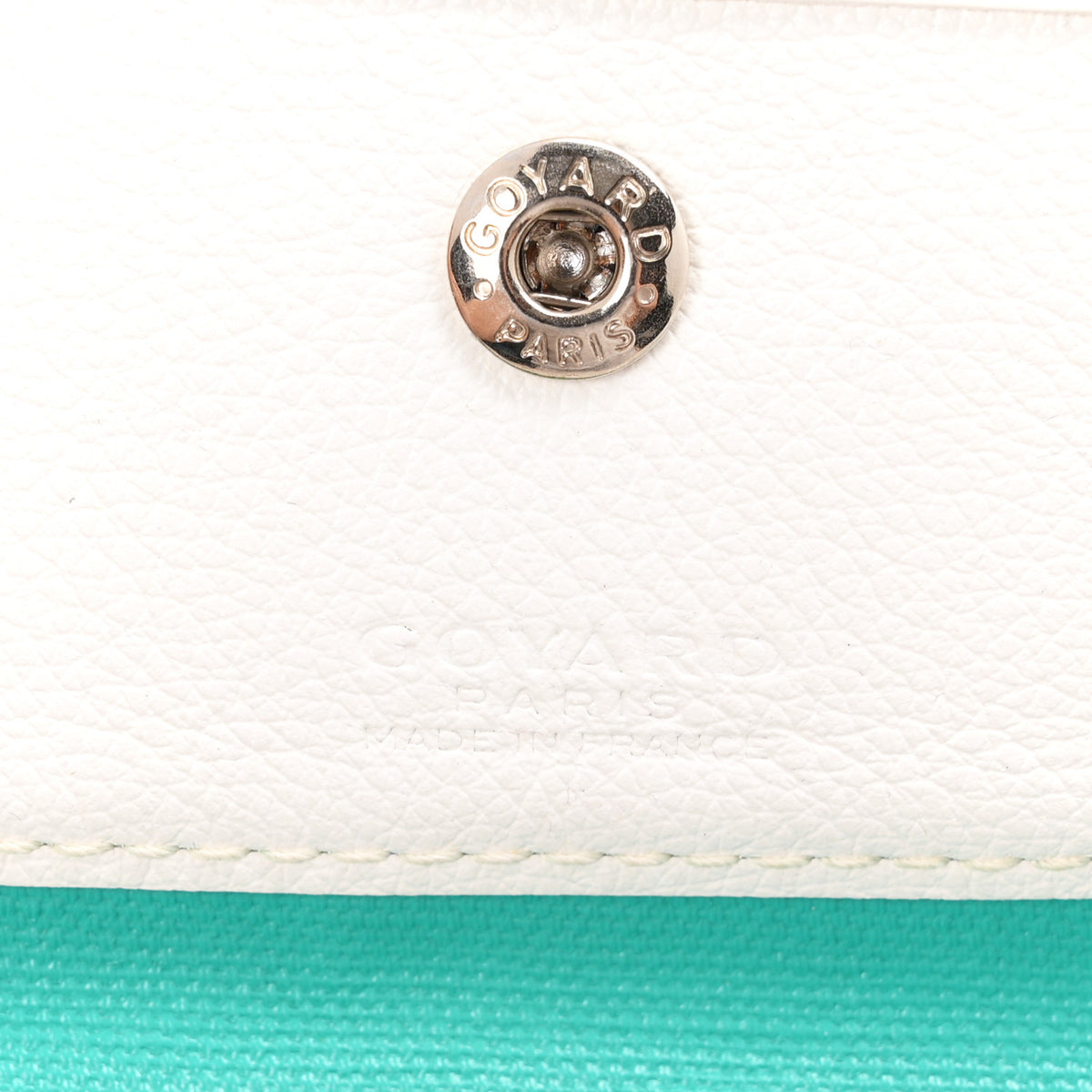 Goyard Goyardine Saint Louis Claire Voie GM White Opaline 7 of 11